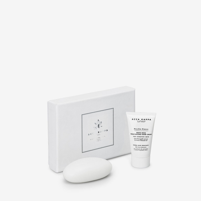 Gift Set - White Moss - Hand Cream 75ml, Soap 150gr