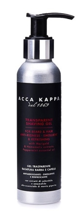 Transparent Shaving Gel 125ml