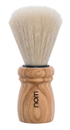 Alfred Shaving Brush, Long Natural Bristle, Handle Material Pure Ash