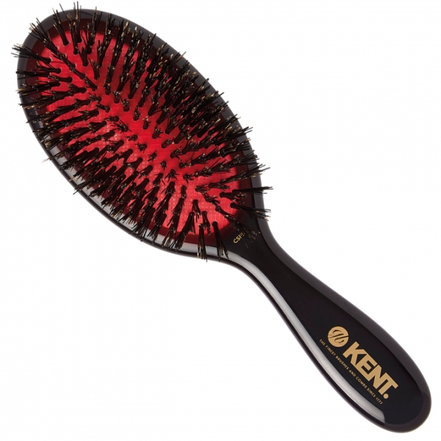 Classic Shine Small Black Bristle Hairbrush