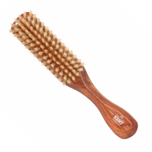 Narrow, Soft White Bristle