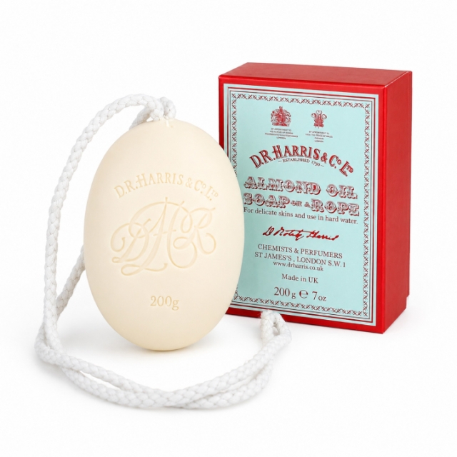 Almond Oil Soap On a Rope - 200g