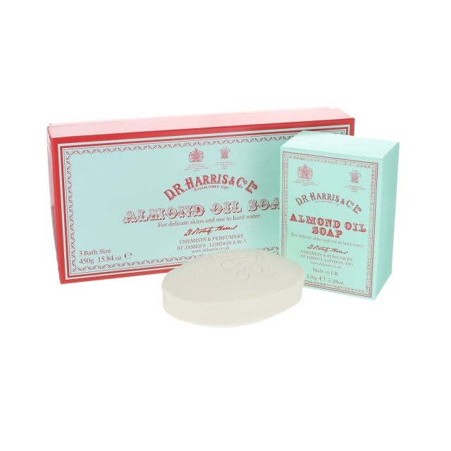Almond Oil Bath Soap Box Of 3 - 3 x 150g