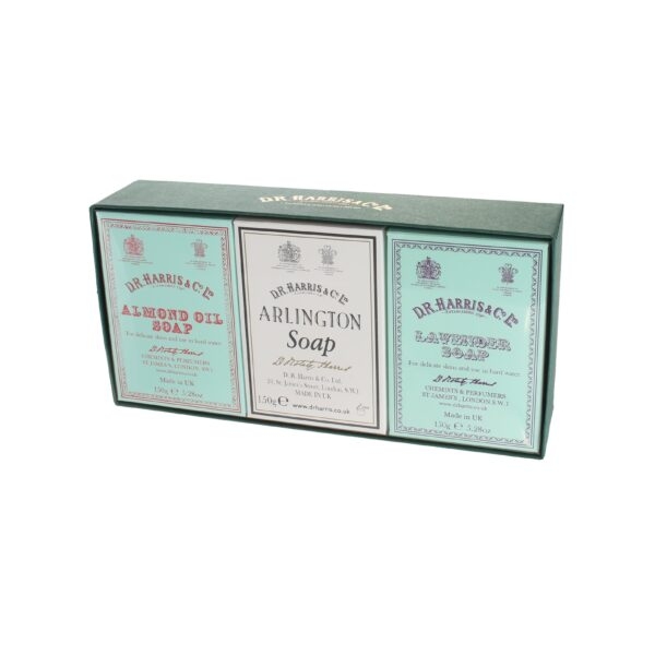 Trio Almond, Lavender, Arlington Box Of 3 - 3 x 150g