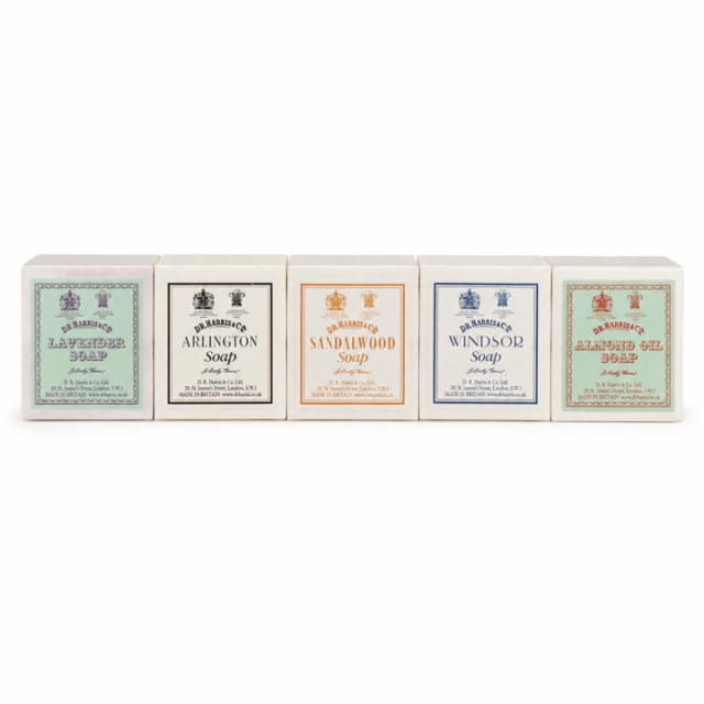 Guest Soaps - Mixed Selection (alm, Arl, Lav, San, Win) - 5 x 40g