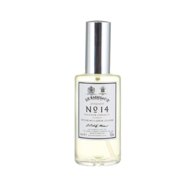 No. 14 Vetiver With Lemon Cologne 50ml Spray - 50ml