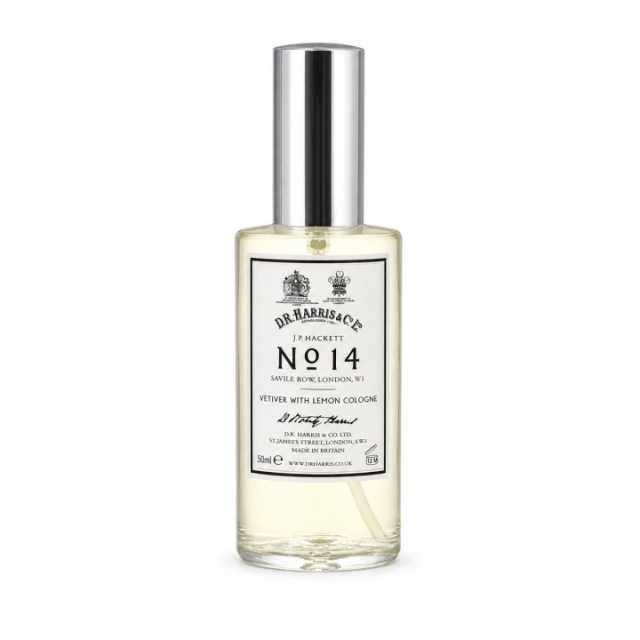 No. 14 Vetiver With Lemon Cologne 50ml Spray - 50ml