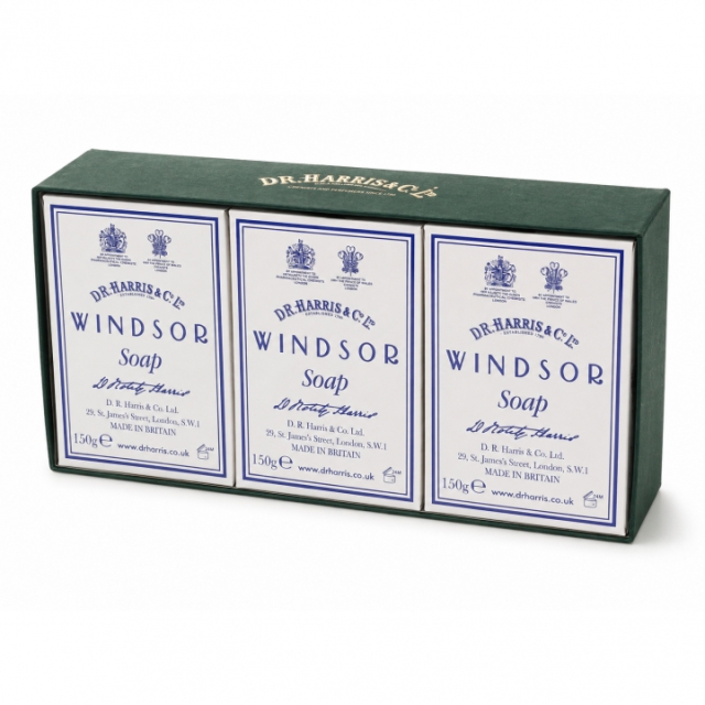 Windsor Bath Soap - Box Of 3 - 3 x 150g