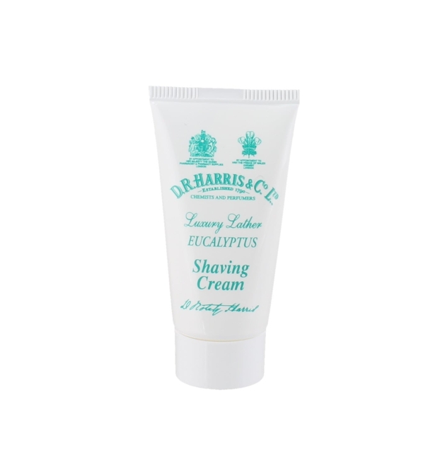 Eucalyptus Trial Size Shaving Cream Tube - 15ml