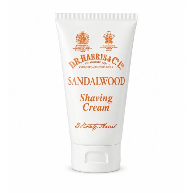 Sandalwood Trial Size Shaving Cream Tube - 15ml
