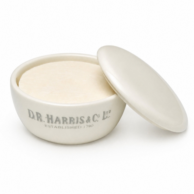 Earthenware Shaving Soap Bowl With Lid