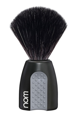 Erik Shaving Brush, Black Fibre, Handle Material Plastic Black