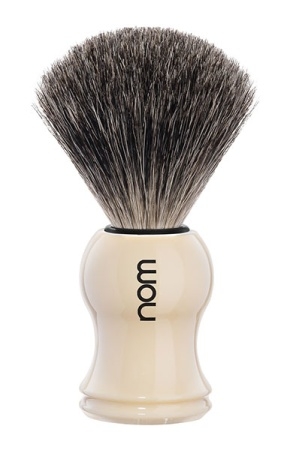 Gustav Shaving Brush, Pure Badger, Handle Material Plastic Creme