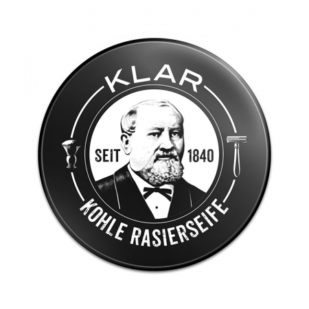 Klars Shaving Soap Coal Palm Oil-free