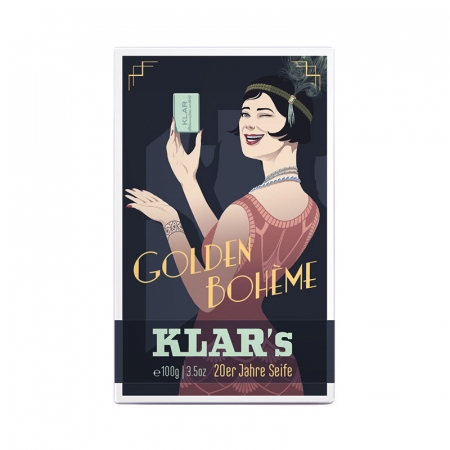 Klar's Special Edition Of 20 Retro Soap a Golden Boha Me Palm Oil-free