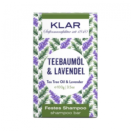 Klars Shampoo Bar Tea Tree Oil & Lavender