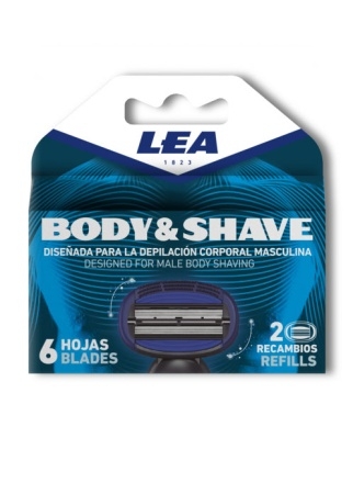 Body & Shave 6 Blade Razorblades