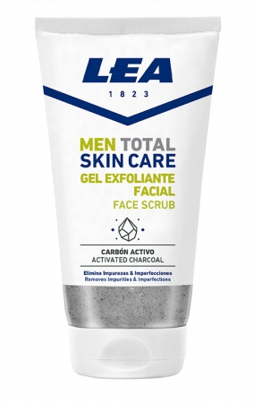 Men Total Skin Care Activated Charcoal Face Scrub