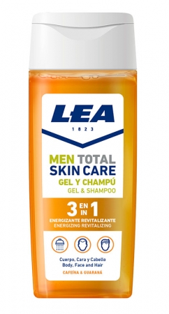 Men Total Skin Care 3 In 1 Energizing Revitalizing Shower Gel And Shampoo