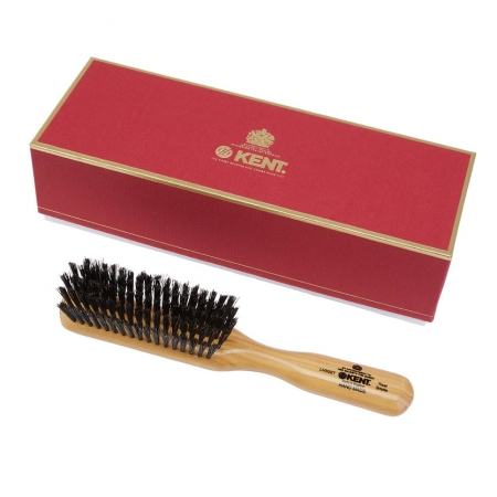 Handmade Satinwood Pure Black Bristle Narrow Brush