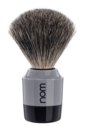 Marten Shaving Brush, Pure Badger, Handle Material Plastic Black/grey