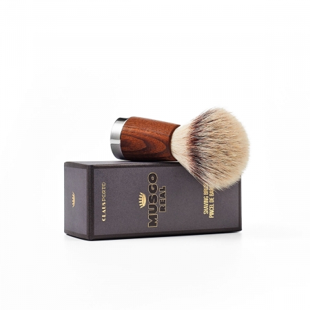 Shaving Brush 1100 Xl, Fibre, Synthetic, Aluminum - Bright Chrome