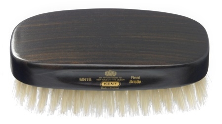 Mens Mily Rectangular Ebenholz Borste