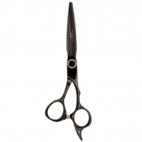 The Merlin Black Titanium 6.0 Scissors - 440C Pro