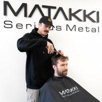 Matakki Professional Hairdressing Barber Gown Cape