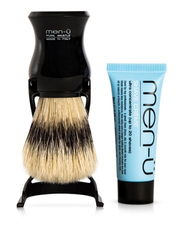 Barbiere Pure Bristle Shaving Brush - Black