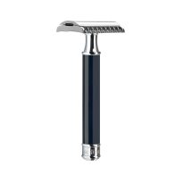 TRADITIONAL Safety razor open comb High-grade resin, black