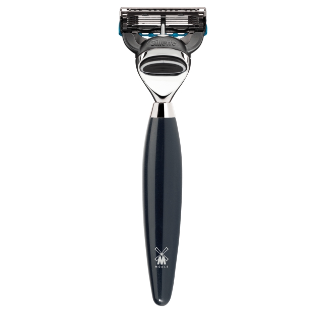 Kosmo 5-blade Razor High-grade Resin, Black Fusiona