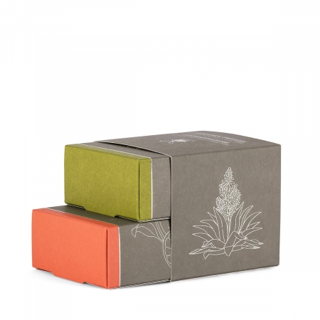 Shaving Soap Duo With Aloe Vera And Grapefruit/mint