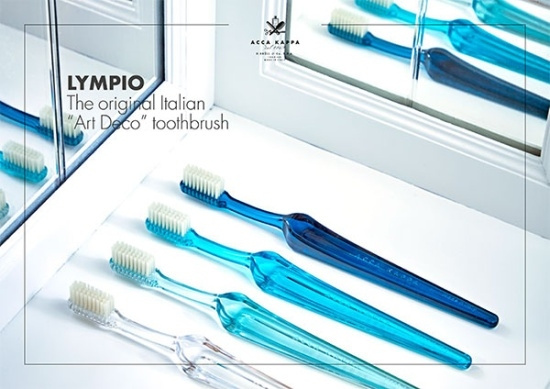 Lympio Turquoise Hard Nylon Toothbrush