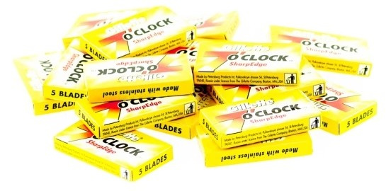 7 O'clock Sharp Edge Dubbelrakblad x100