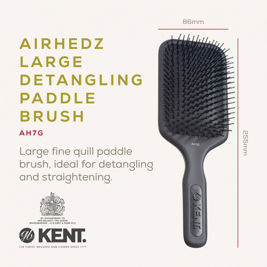 AirHedz Pro XL Phine Pin Paddle Brush