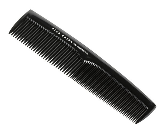 Professional Styling Fine Coarse Teeth Comb - 7208 Black