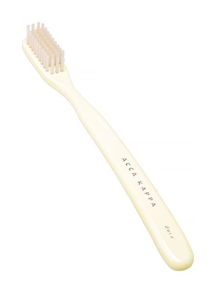 Tooth Brush - Vintage - Medium Nylon Bristles - White