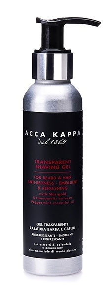 Transparent Shaving Gel 125ml