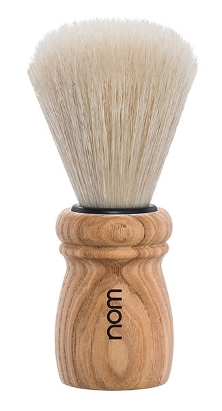 Alfred Shaving Brush, Long Natural Bristle, Handle Material Pure Ash