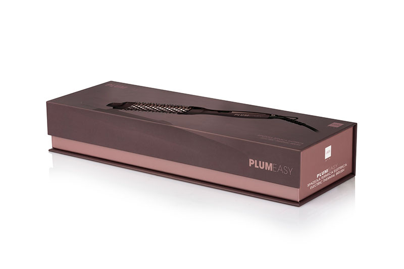 EASY Electric Thermal Round Brush - Labor Pro Plum