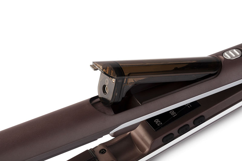 VAPOR Professional Steam Hair Straightener - Labor Pro Plum