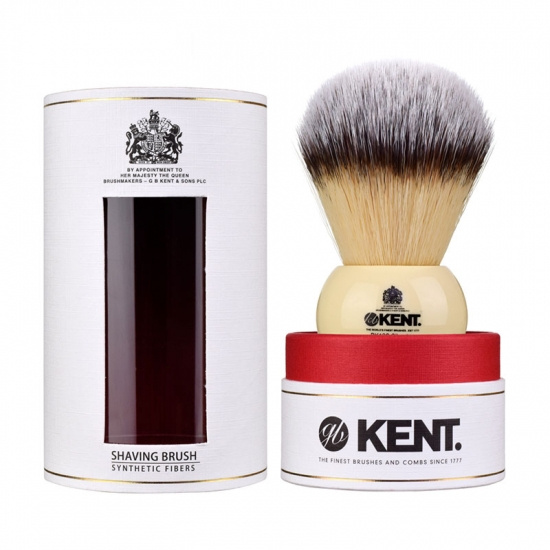 Ivory Silvertex Synthetic Shaving Brush Extra Large