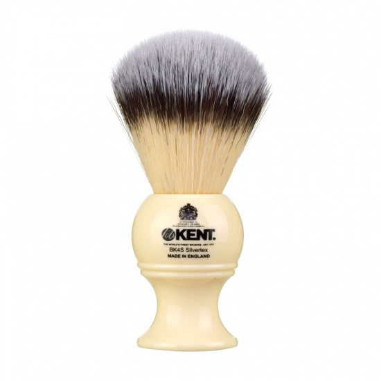 Ivory Silvertex Synthetic Shaving Brush Medium