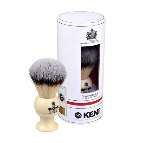 Ivory Silvertex Synthetic Shaving Brush Medium