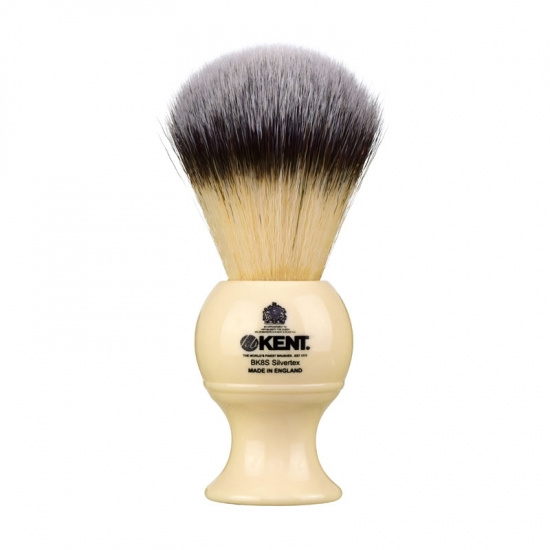 Ivory Silvertex Synthetic Shaving Brush Large