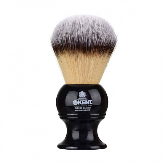 Black Silvertex Synthetic Shaving Brush Extra Large