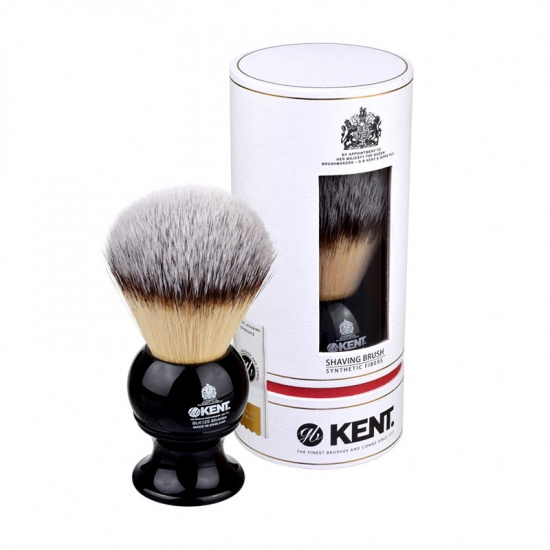 Black Silvertex Synthetic Shaving Brush Extra Large