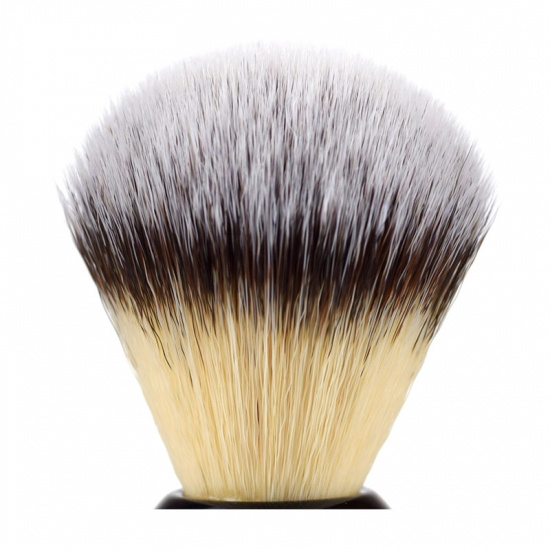 Black Silvertex Synthetic Shaving Brush Medium