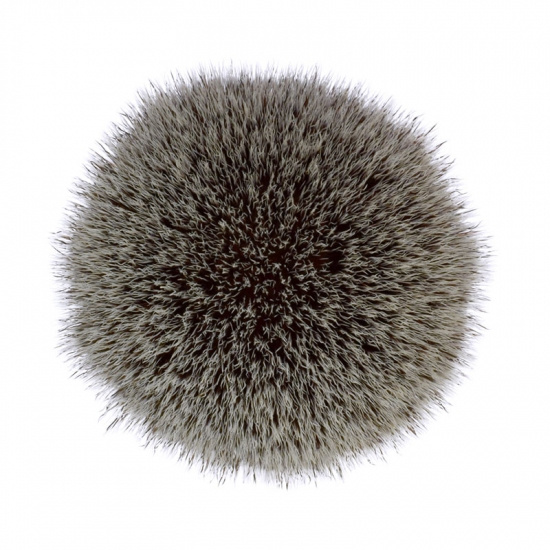 Black Silvertex Synthetic Shaving Brush Medium